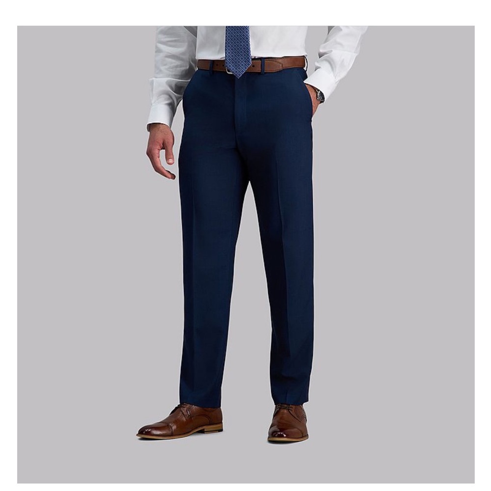 Haggar ✨NWT✨ Premium Comfort Navy Dress Pants 38W, 34L